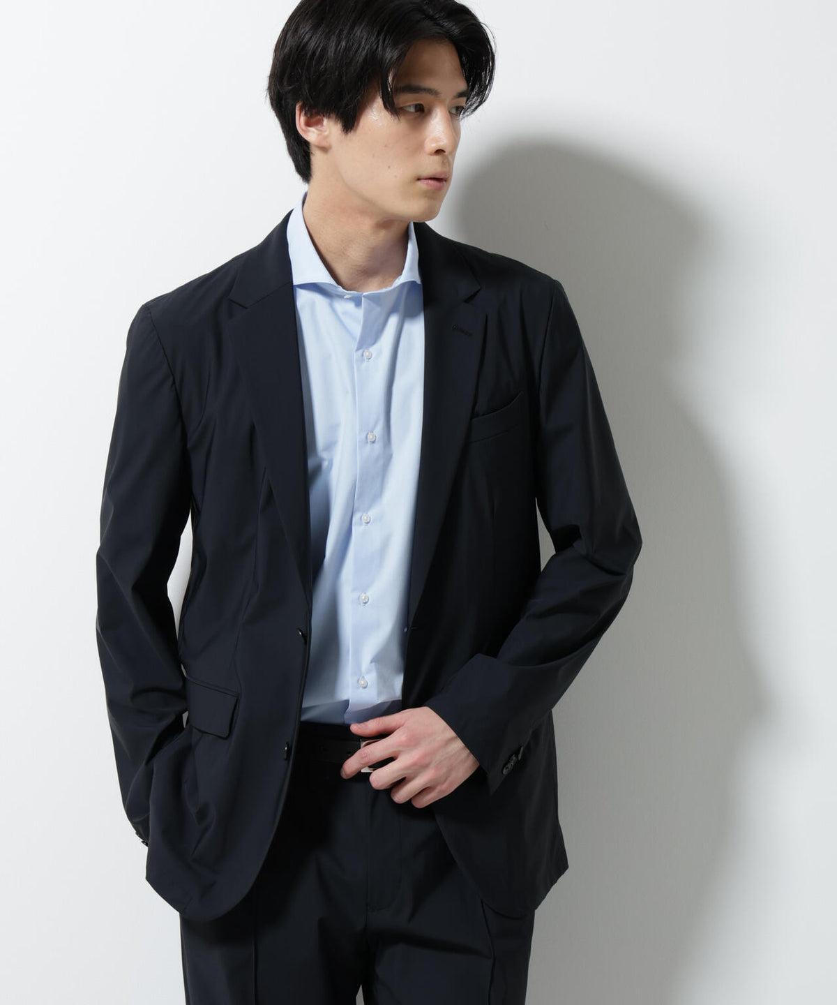 「N JACKET PREMIUM」クールタッチ4WAYストレッチジャケット撥水(セットアップ可)