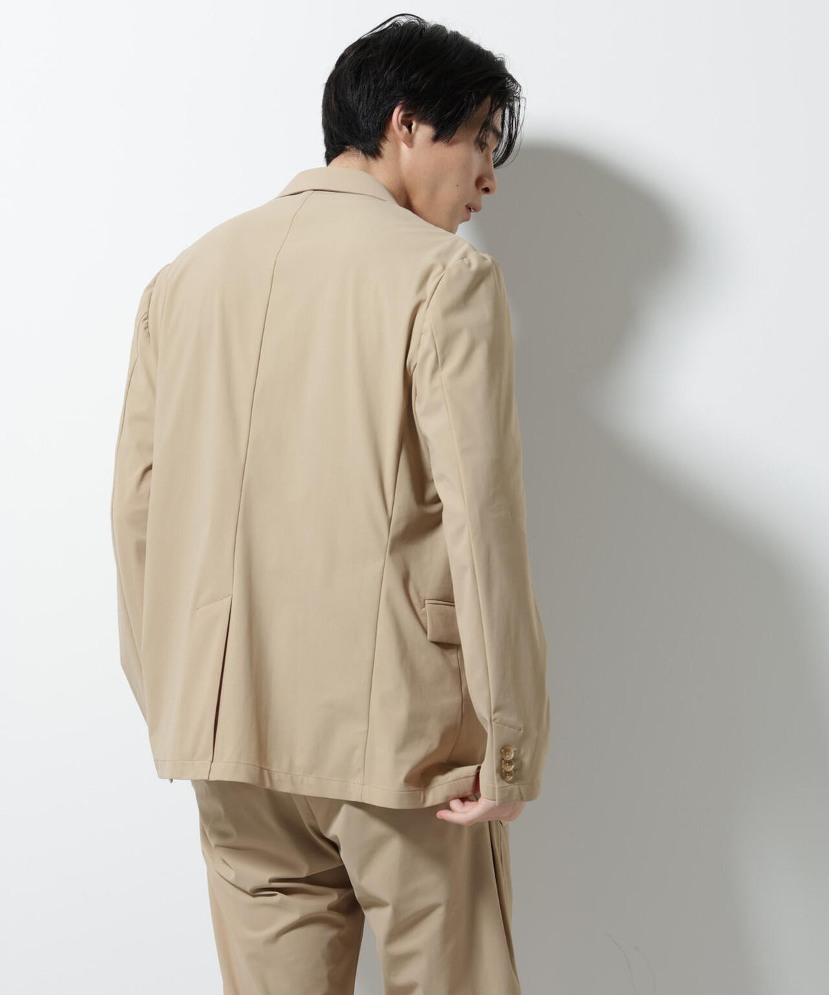 「N JACKET PREMIUM」クールタッチ4WAYストレッチジャケット撥水(セットアップ可)