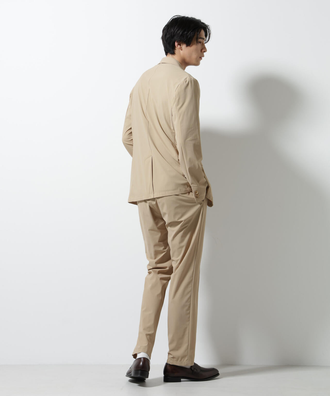 「N JACKET PREMIUM」クールタッチ4WAYストレッチジャケット撥水(セットアップ可)