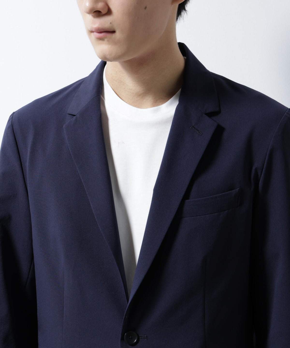 「N JACKET BASIC」ダントツオチール防汚テックストレッチジャケット(セットアップ可)