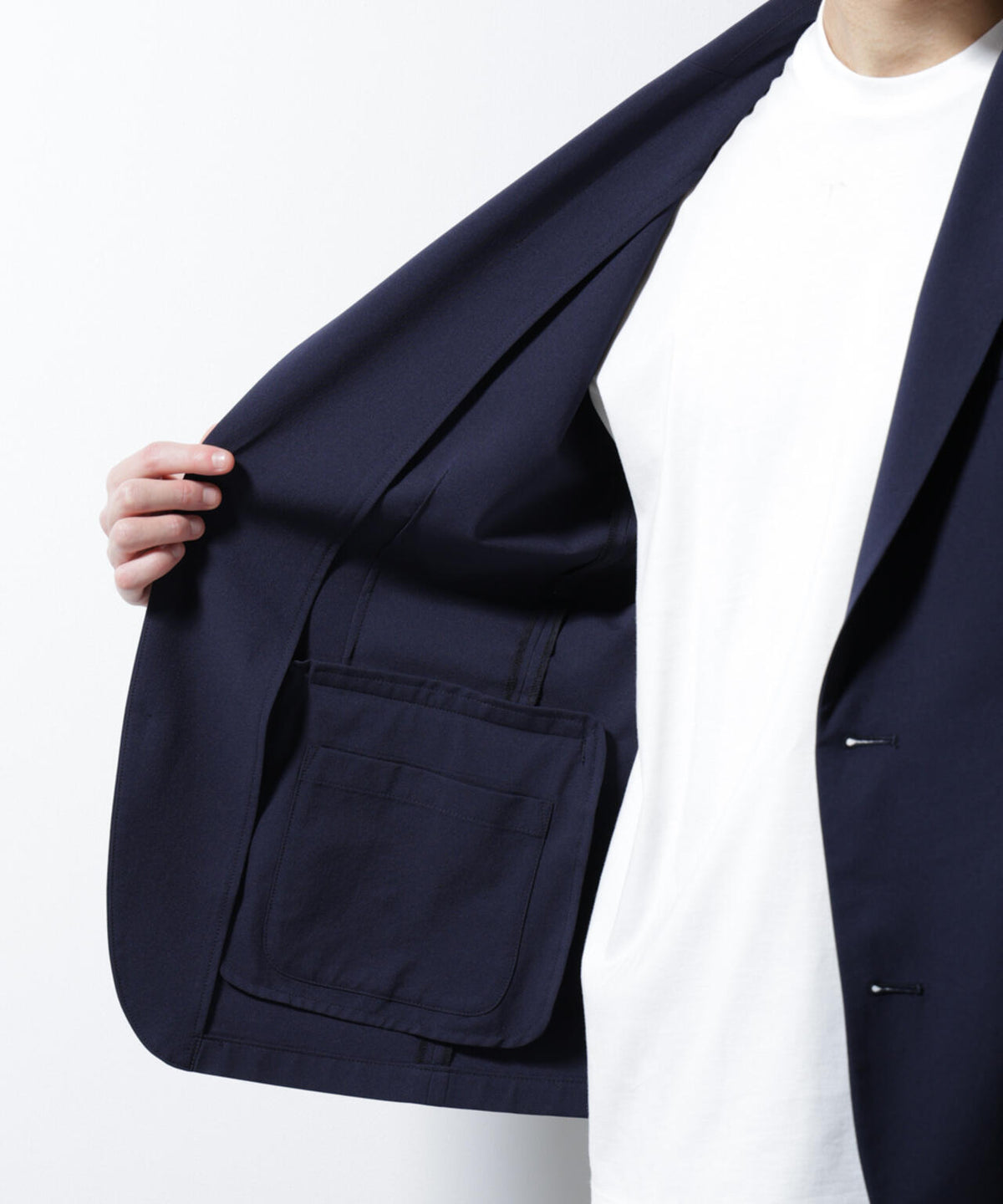 「N JACKET BASIC」ダントツオチール防汚テックストレッチジャケット(セットアップ可)