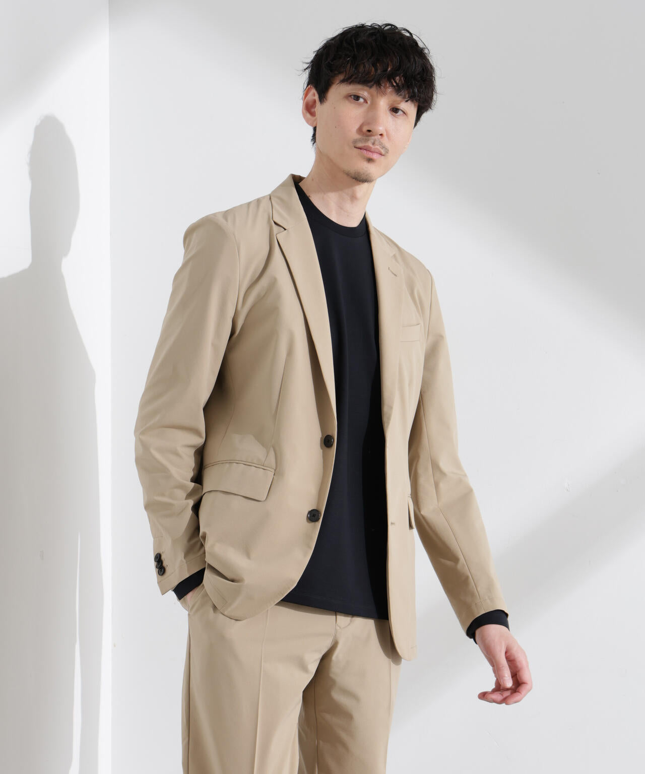 【大人気シリーズ】「Damerino」TEXBRID(R)×SPX(R) 4WAYストレッチセットアップ