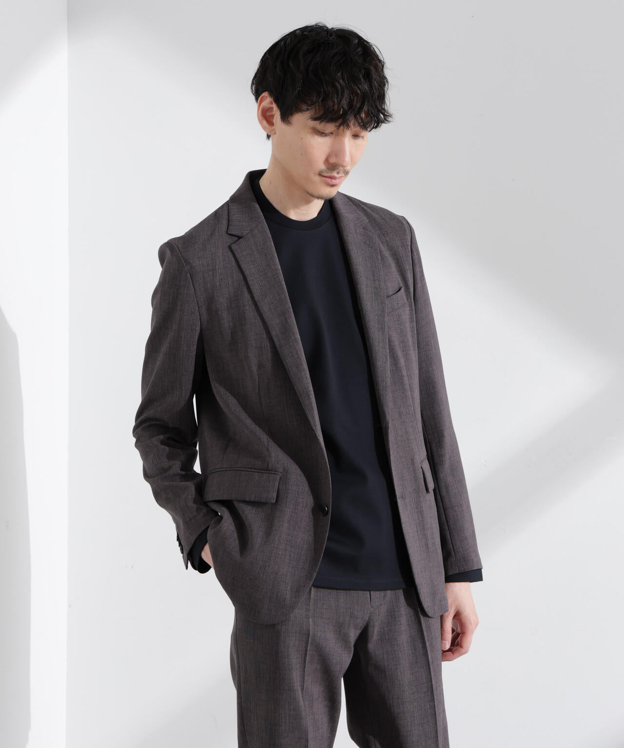 【大人気シリーズ】「Damerino」ドビークロスストレッチセットアップ