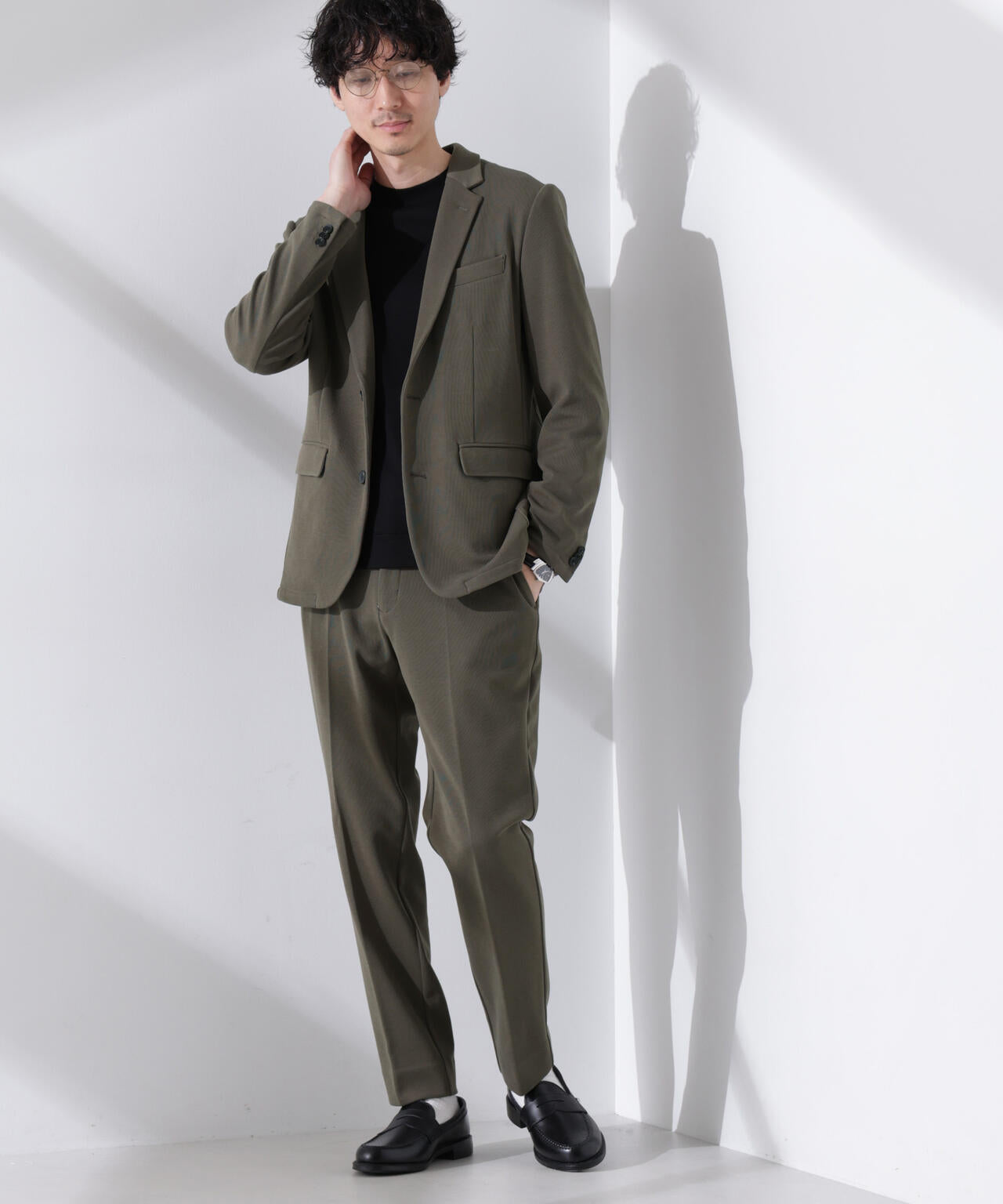 【大人気シリーズ】「Damerino」ストレッチカノコセットアップ