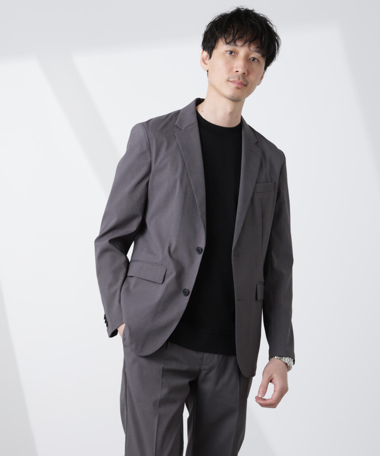 「Damerino」TEXBRID(R)×ECOBLUEトロストレッチセットアップ