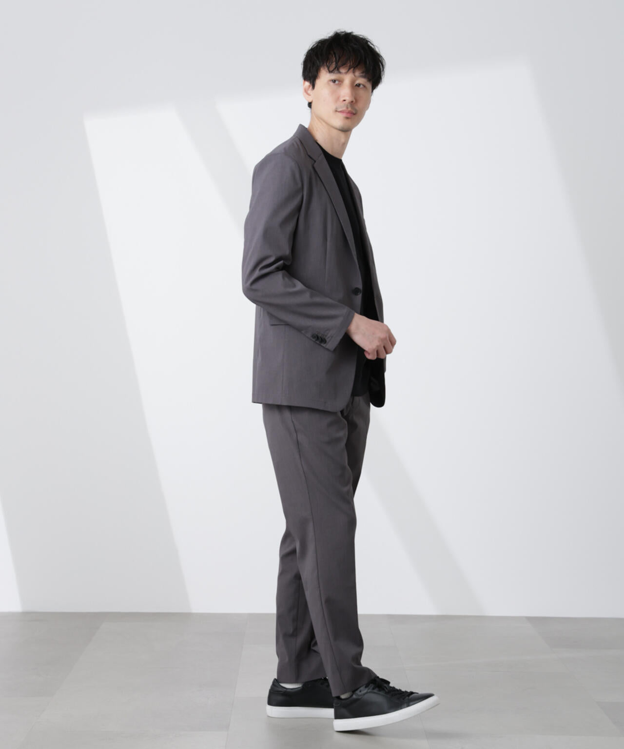 「Damerino」TEXBRID(R)×ECOBLUEトロストレッチセットアップ