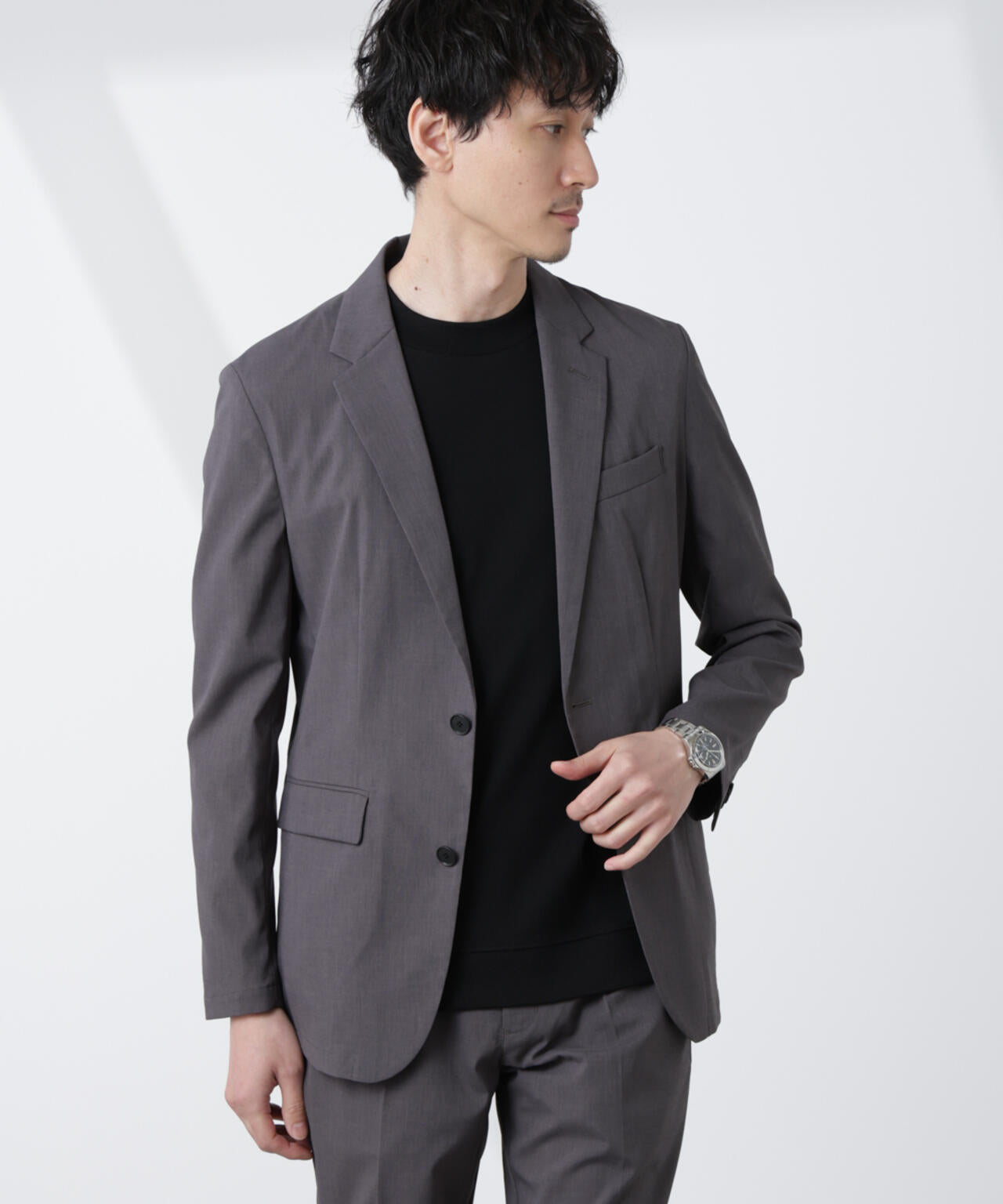 「Damerino」TEXBRID(R)×ECOBLUEトロストレッチセットアップ