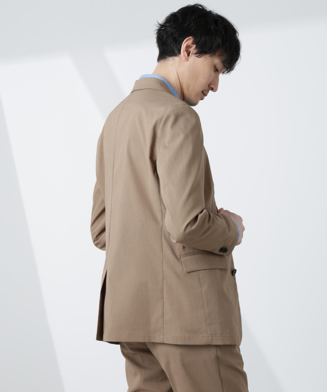 「Damerino」TEXBRID(R)×ECOBLUEトロストレッチセットアップ