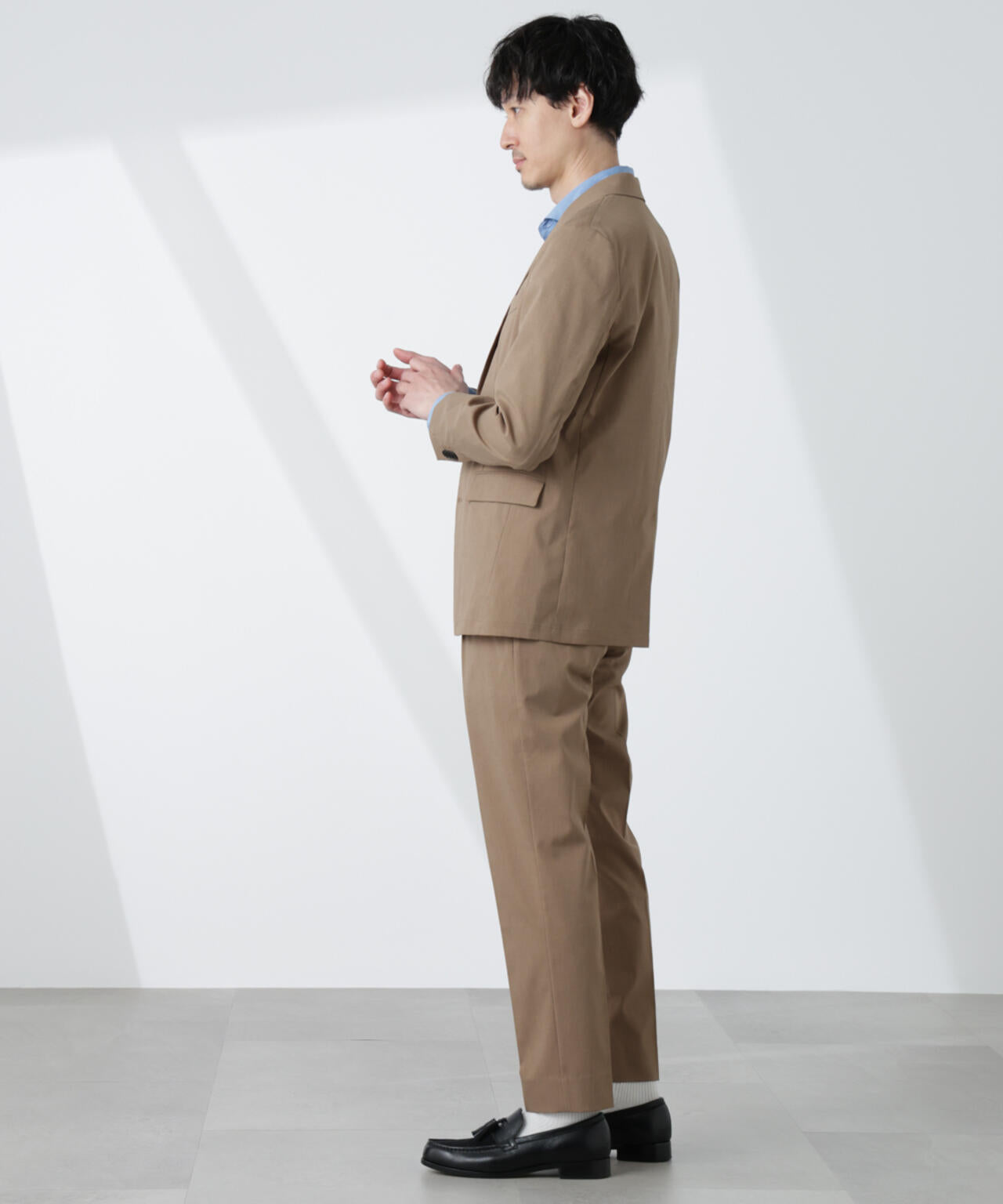 「Damerino」TEXBRID(R)×ECOBLUEトロストレッチセットアップ