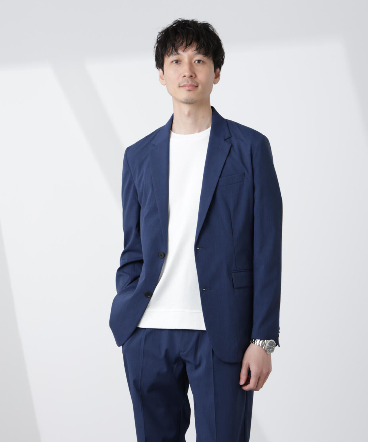 「Damerino」TEXBRID(R)×ECOBLUEトロストレッチセットアップ