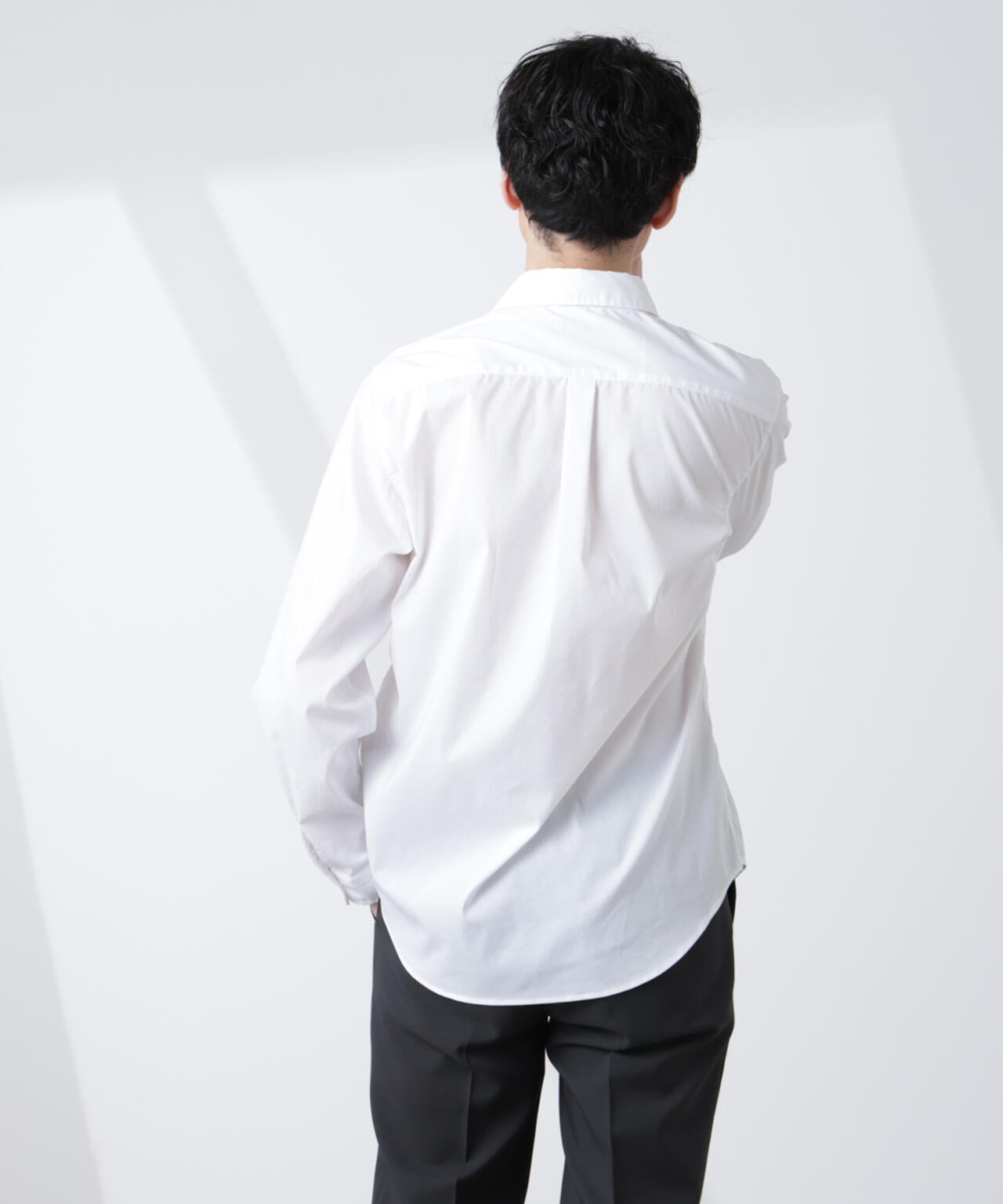 「ICE FLOW LINEN」カッタウェイシャツ 長袖