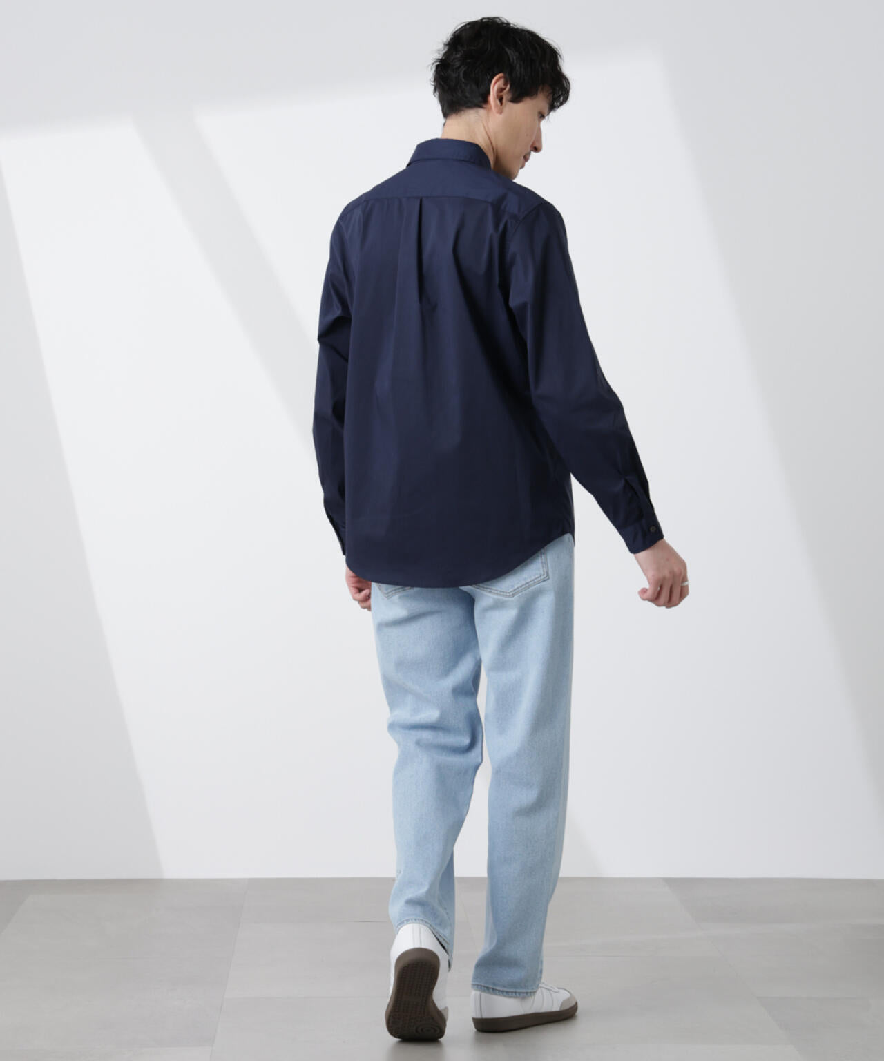 「ICE FLOW LINEN」カッタウェイシャツ 長袖