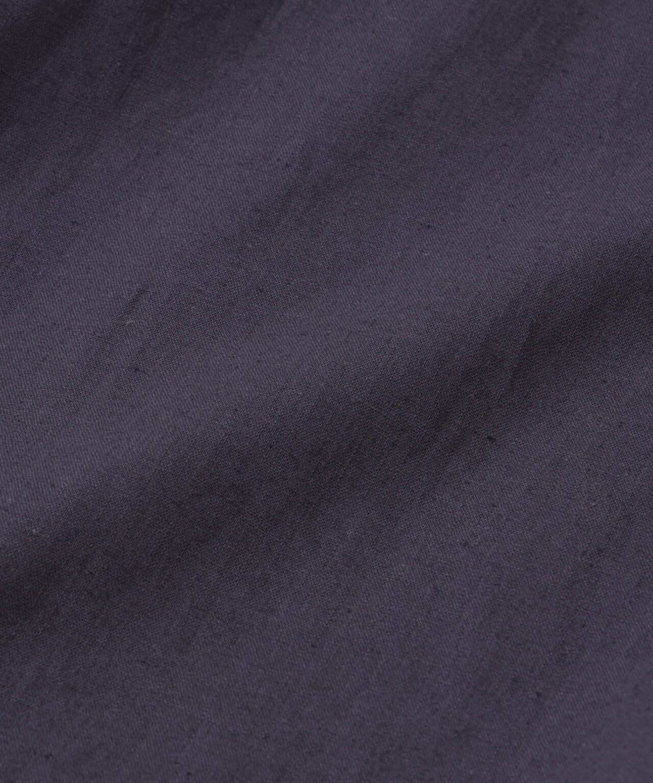「BELGIUM LINEN FABRICS」リネンコットンスタンドカラーシャツ