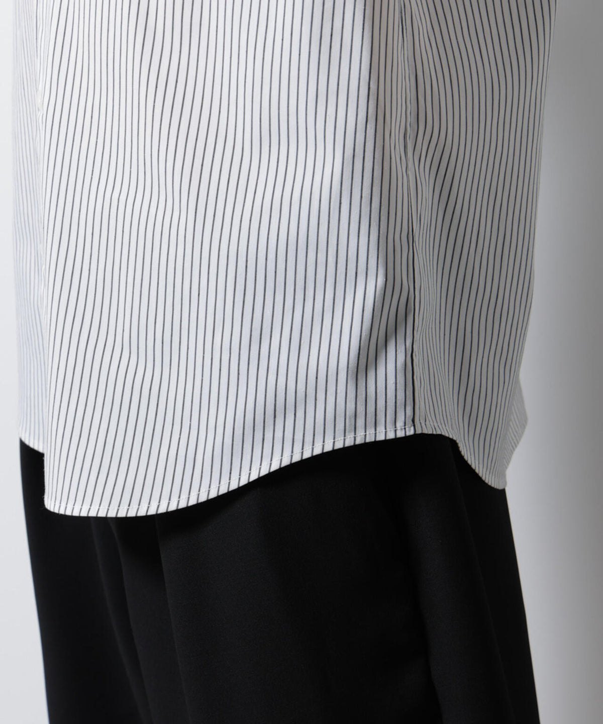「ICE FLOW LINEN」バリエーションシャツ 半袖