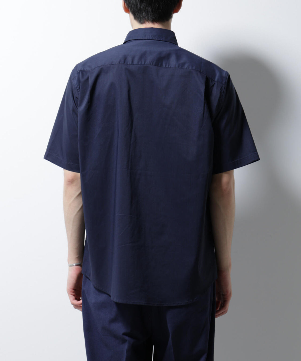 「ICE FLOW LINEN」レギュラーカラーシャツ 半袖