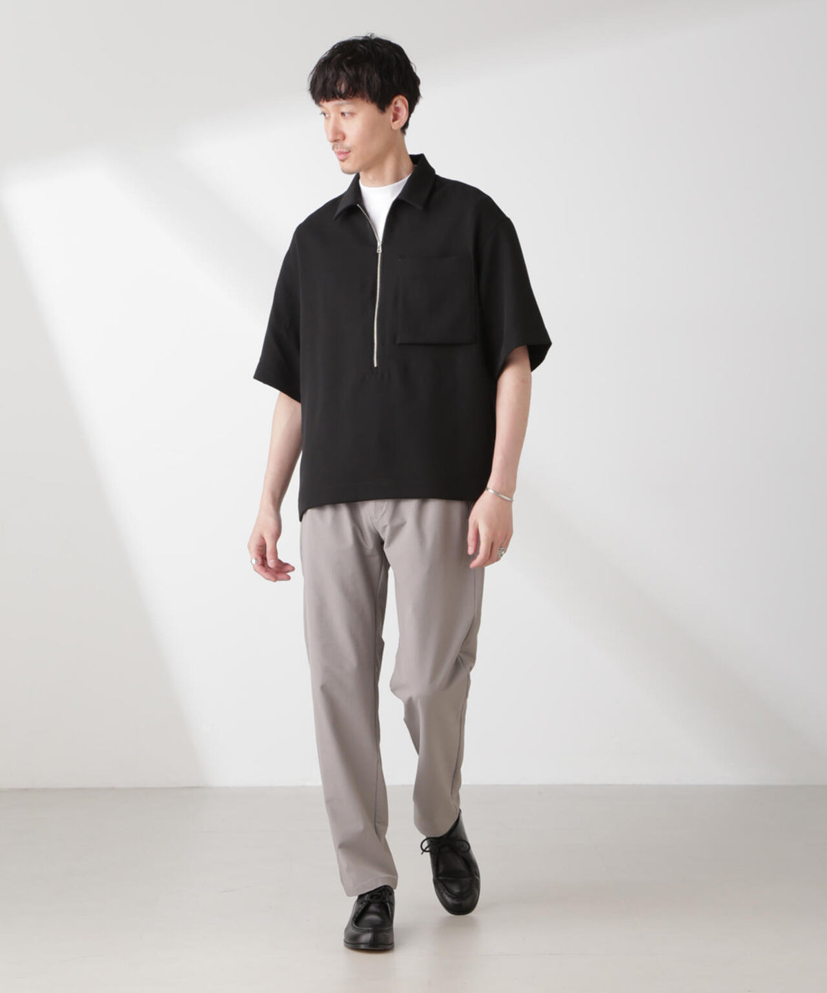 Epoche ハーフZIPシャツ