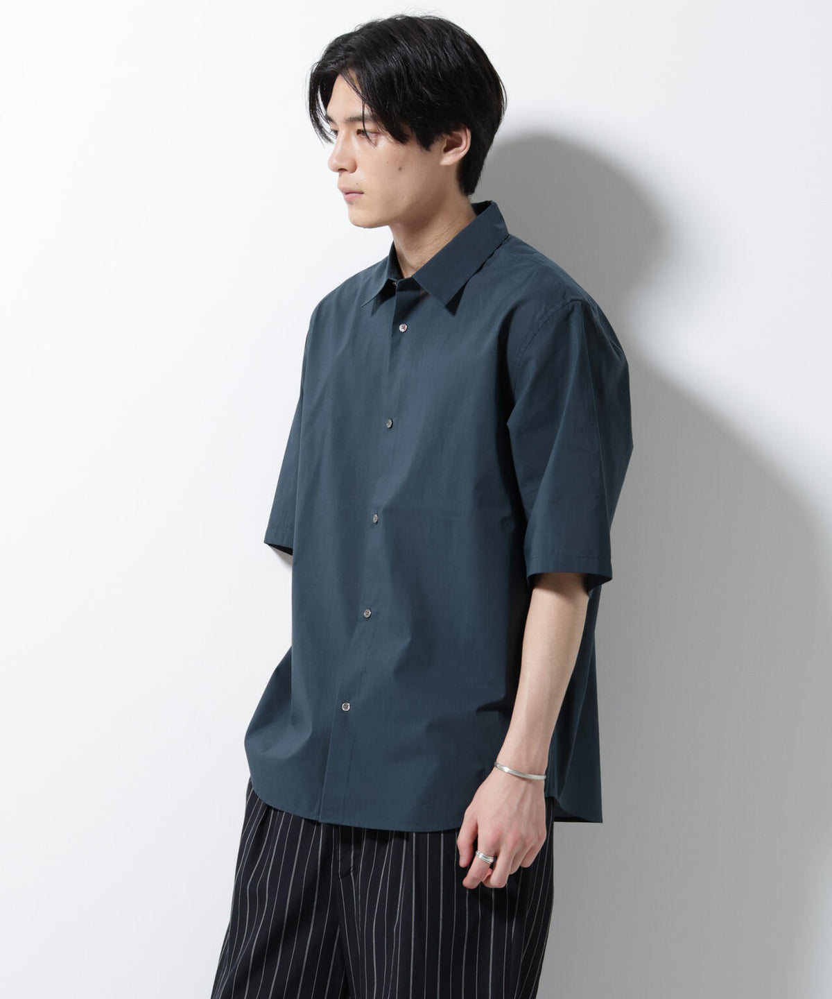 TEXBRID(R)レギュラーカラーシャツ 半袖