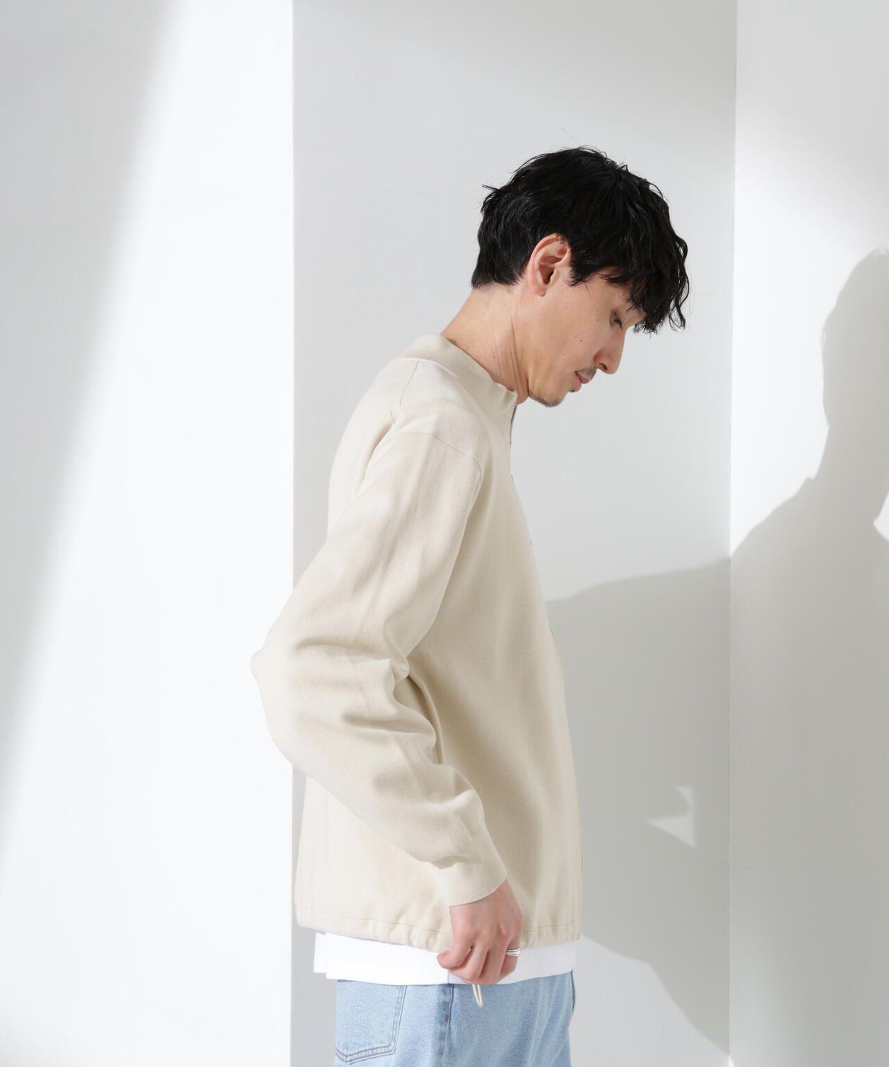 14ゲージミラノリブブルゾン (手洗い可能)