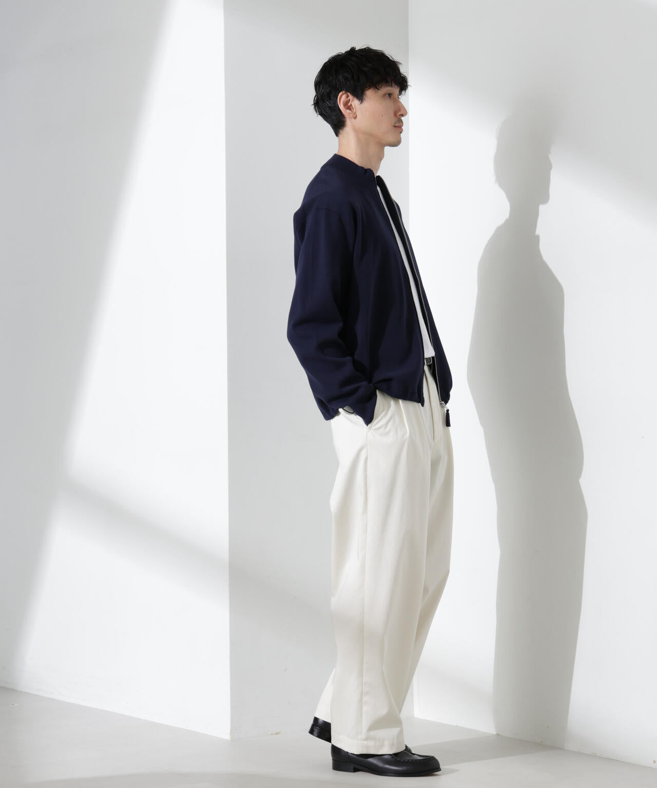 14ゲージミラノリブブルゾン (手洗い可能)