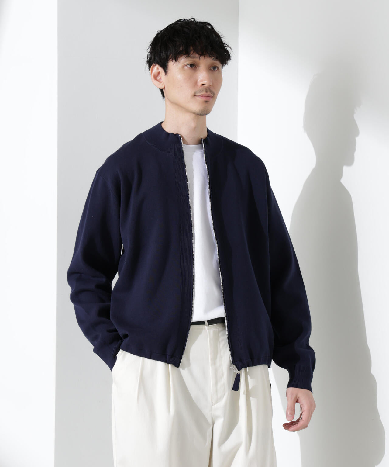 14ゲージミラノリブブルゾン (手洗い可能)