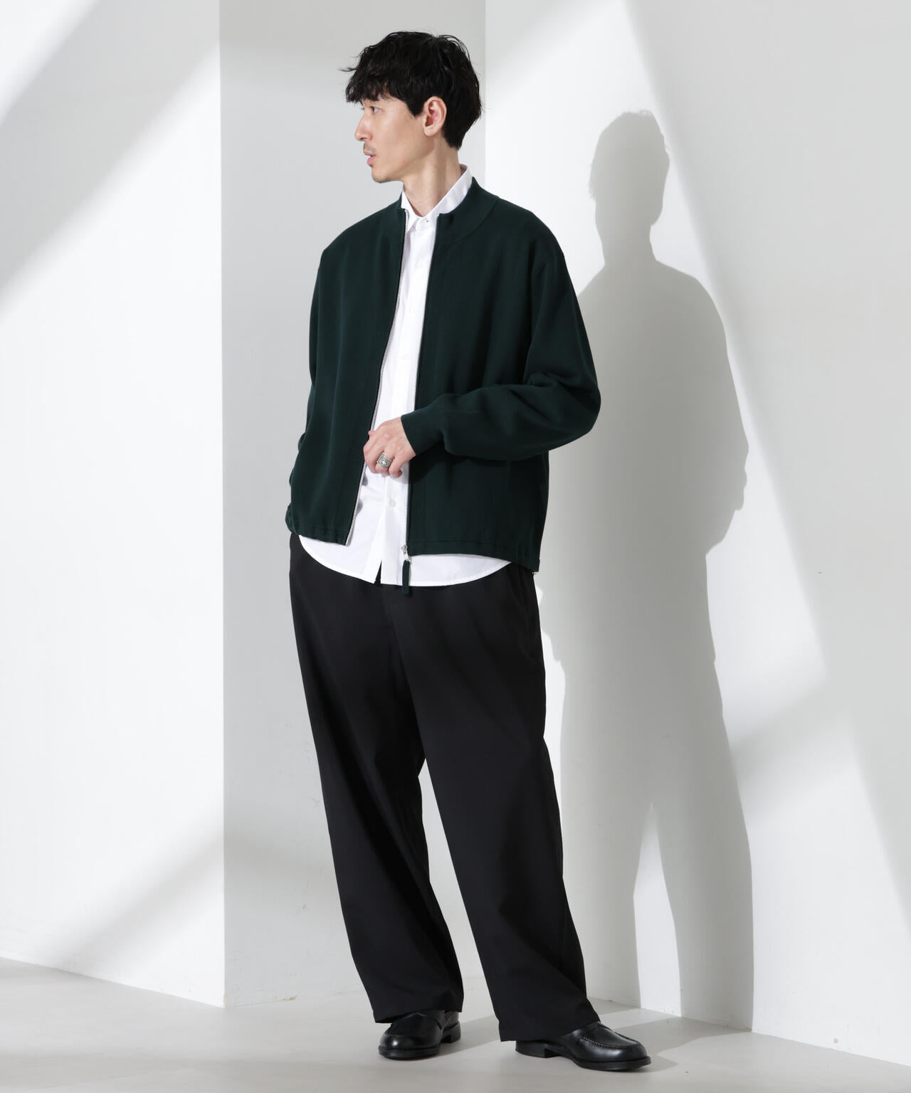 14ゲージミラノリブブルゾン (手洗い可能)