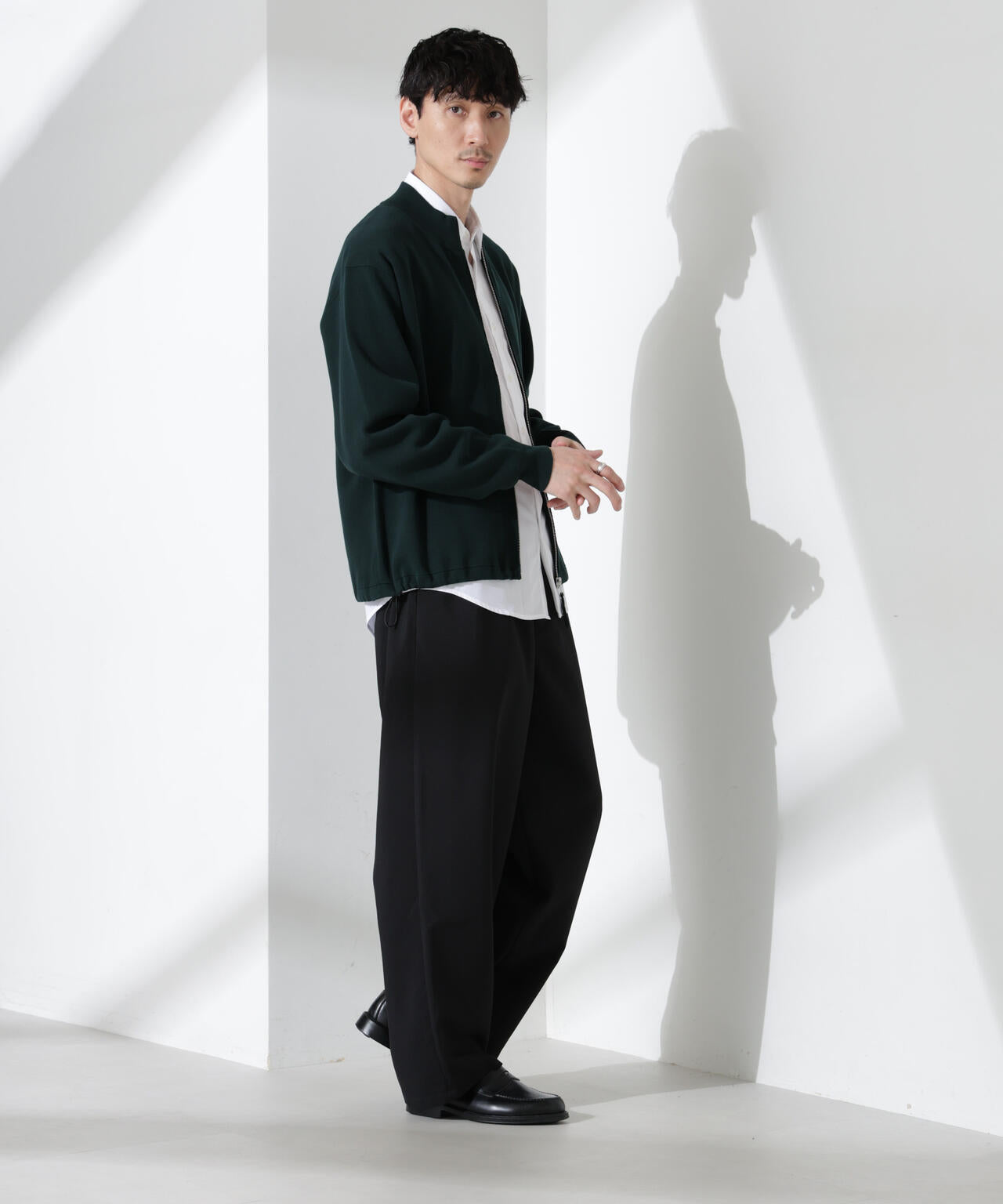 14ゲージミラノリブブルゾン (手洗い可能)