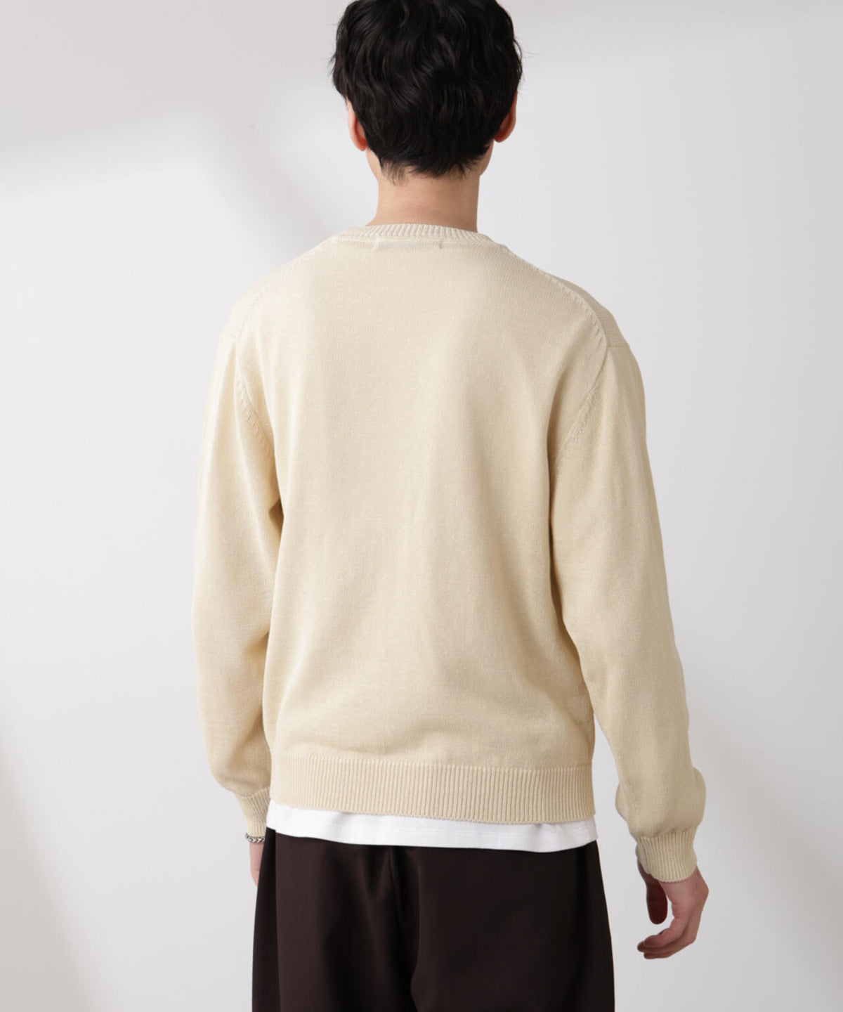 クルーネック シアーニット
