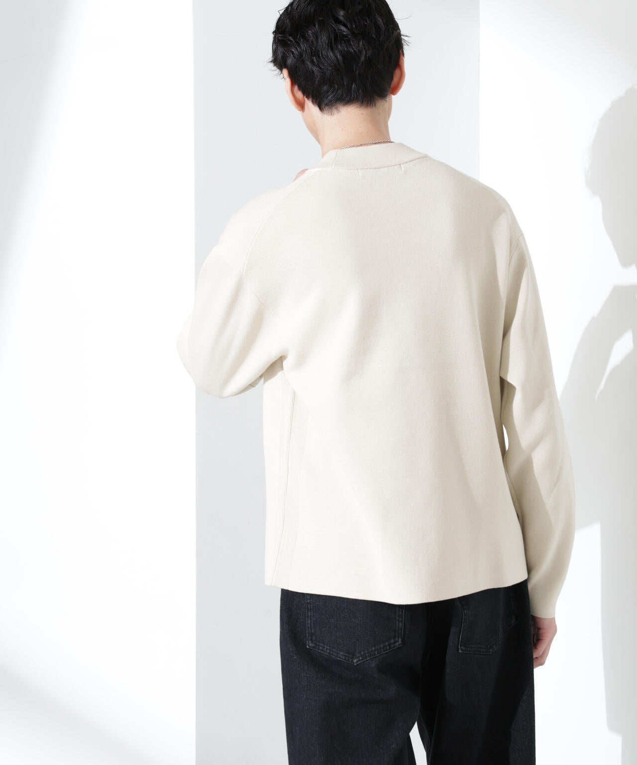 14ゲージミラノリブ ジャケTEE 長袖 (手洗い可能)