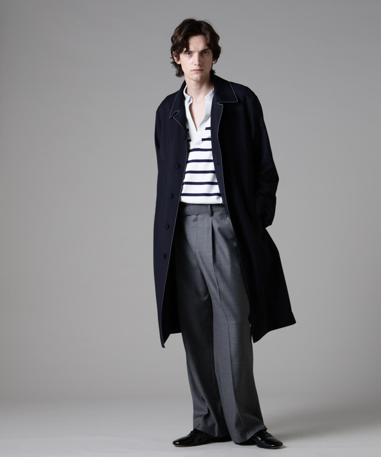 「ASSEMBLANC」シルクブレンドヤーンバスクスキッパー
