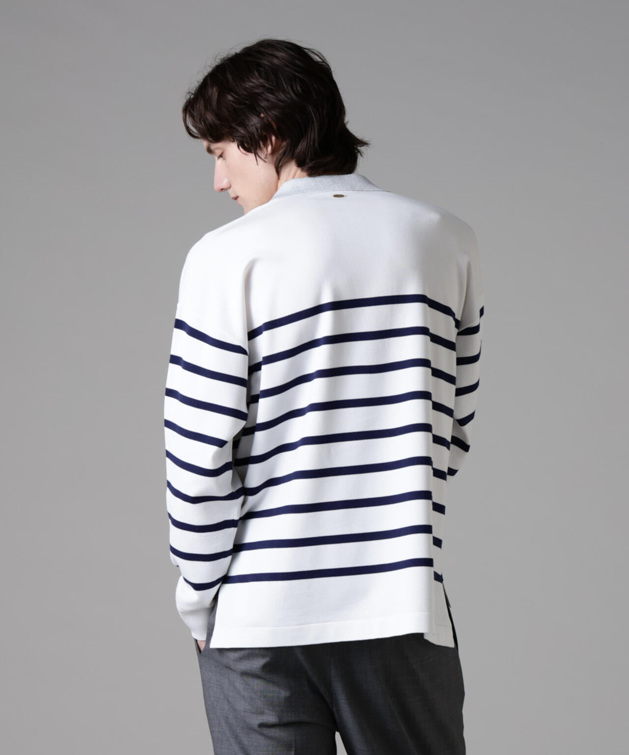 「ASSEMBLANC」シルクブレンドヤーンバスクスキッパー