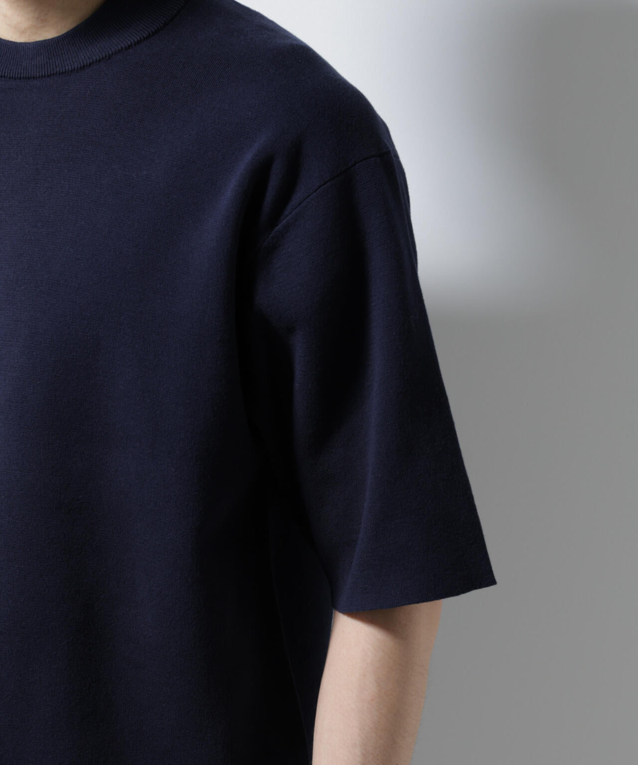 14ゲージミラノリブニット ジャケT型 半袖(手洗い可能)