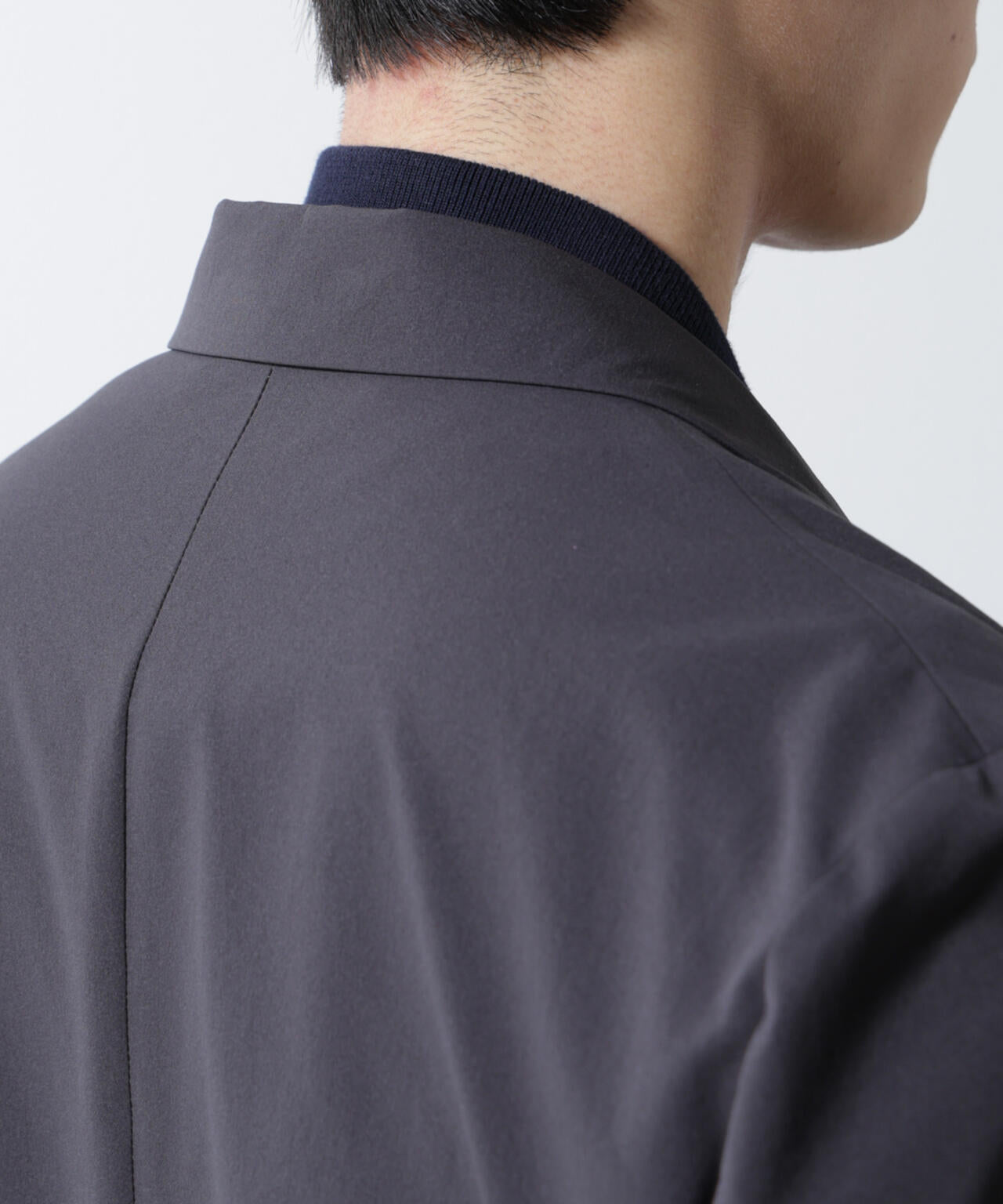 14ゲージミラノリブニット ジャケT型 半袖(手洗い可能)