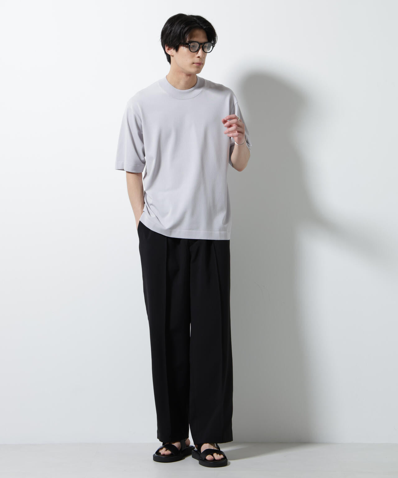 「ELITE 7 FUNCTION」モックネックニット