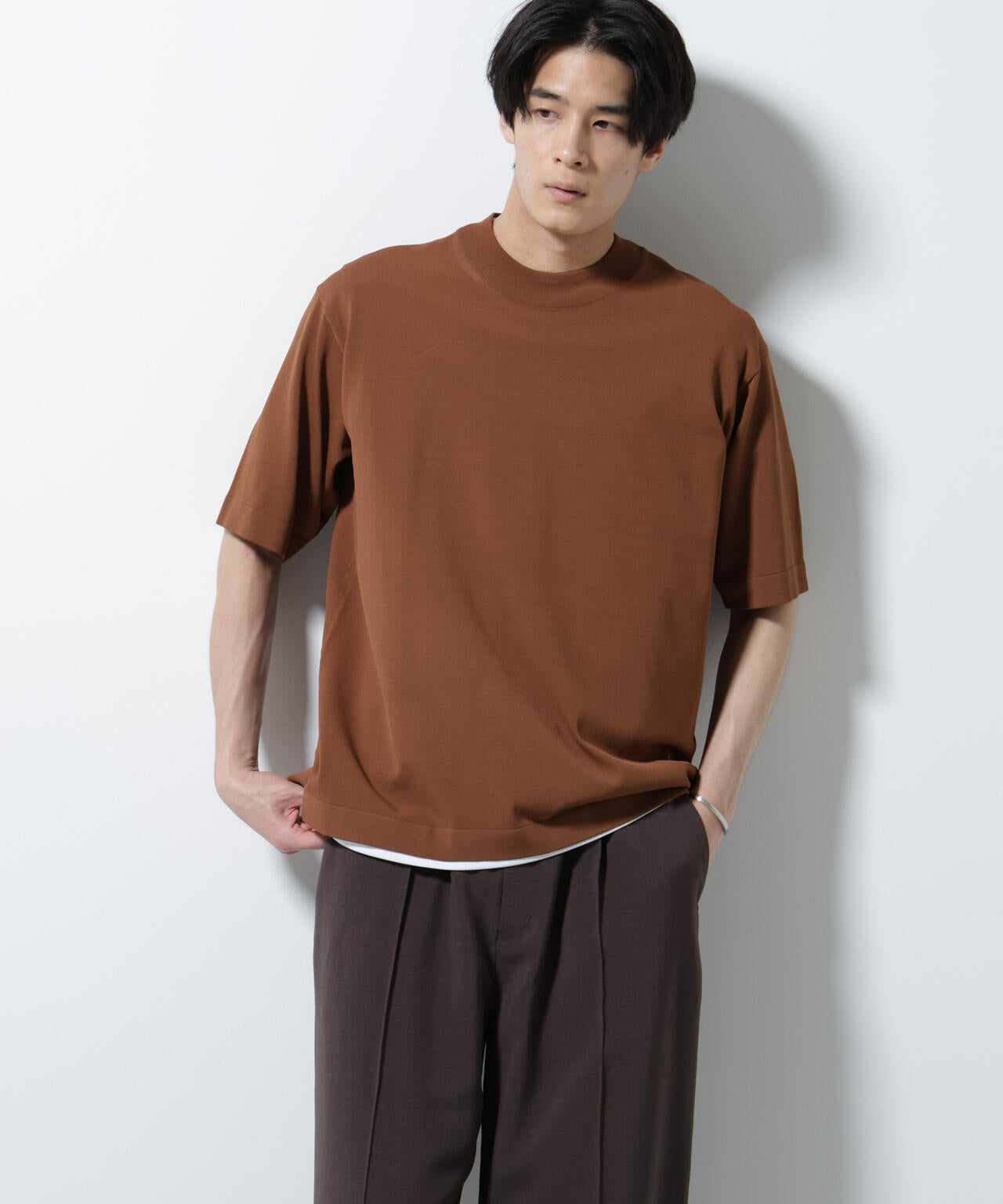 「ELITE 7 FUNCTION」モックネックニット