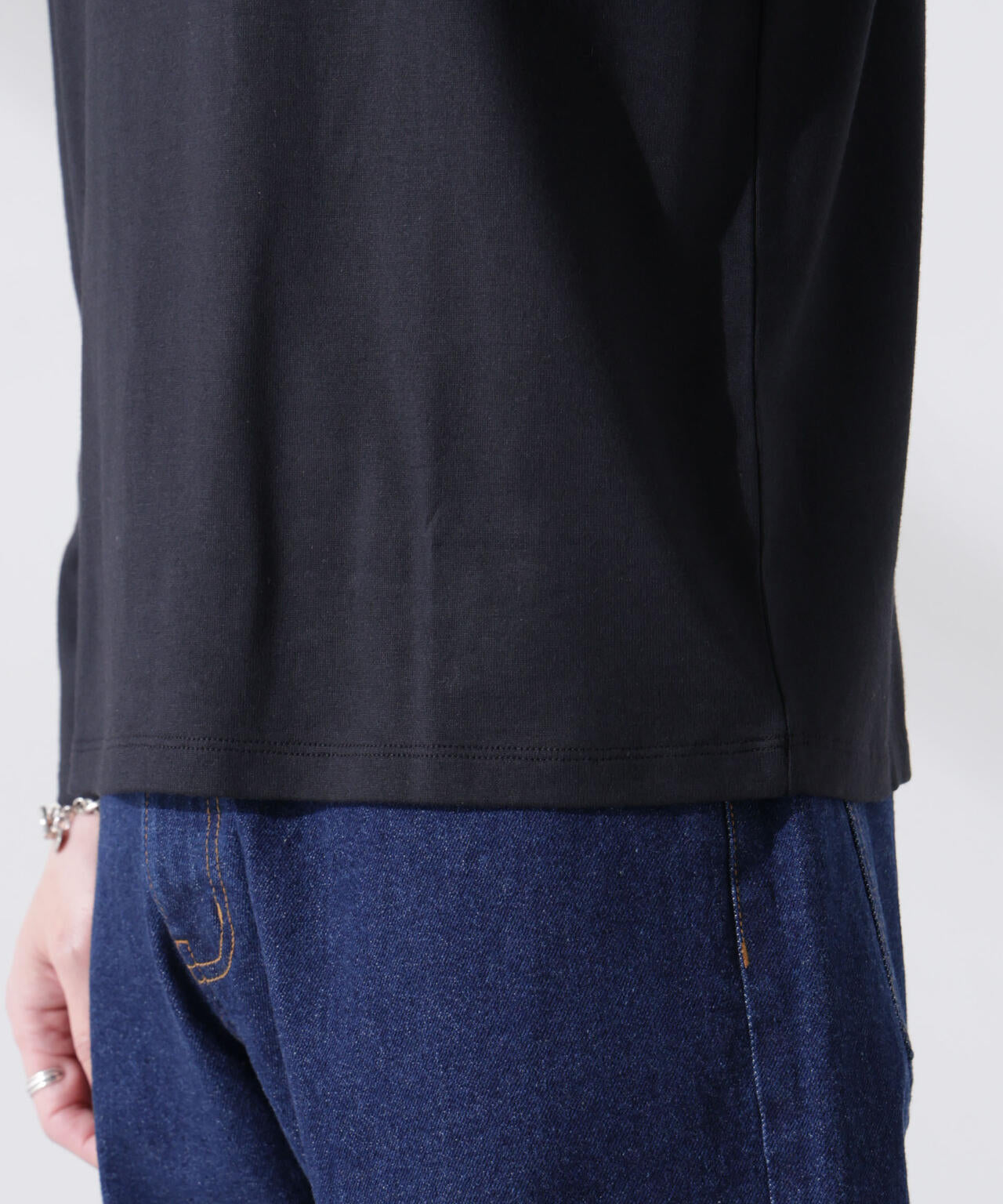 【大人気シリーズ】Anti Soaked(R)汗染み防止 クルーネックTシャツ 長袖