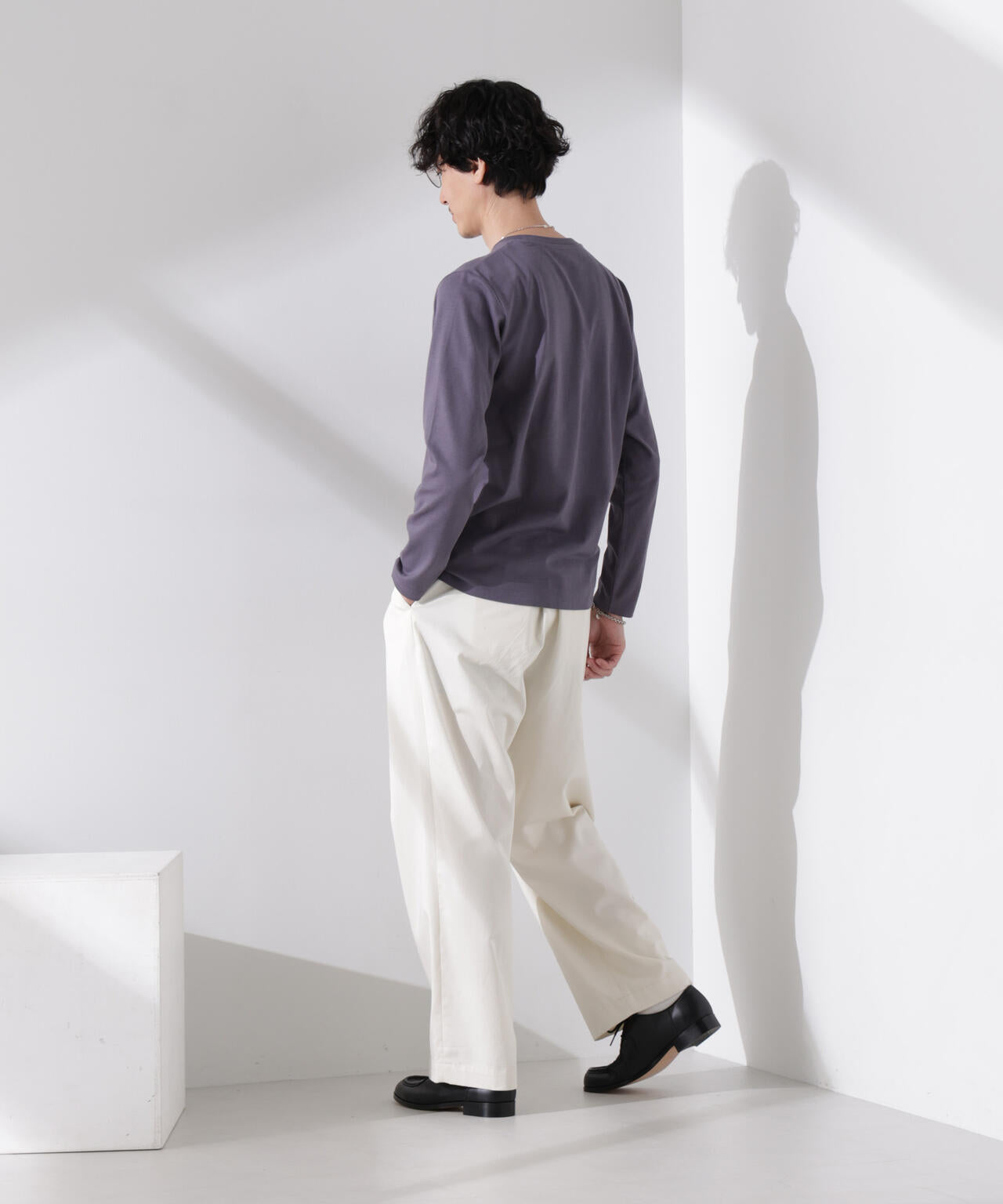 【大人気シリーズ】Anti Soaked(R)汗染み防止 クルーネックTシャツ 長袖