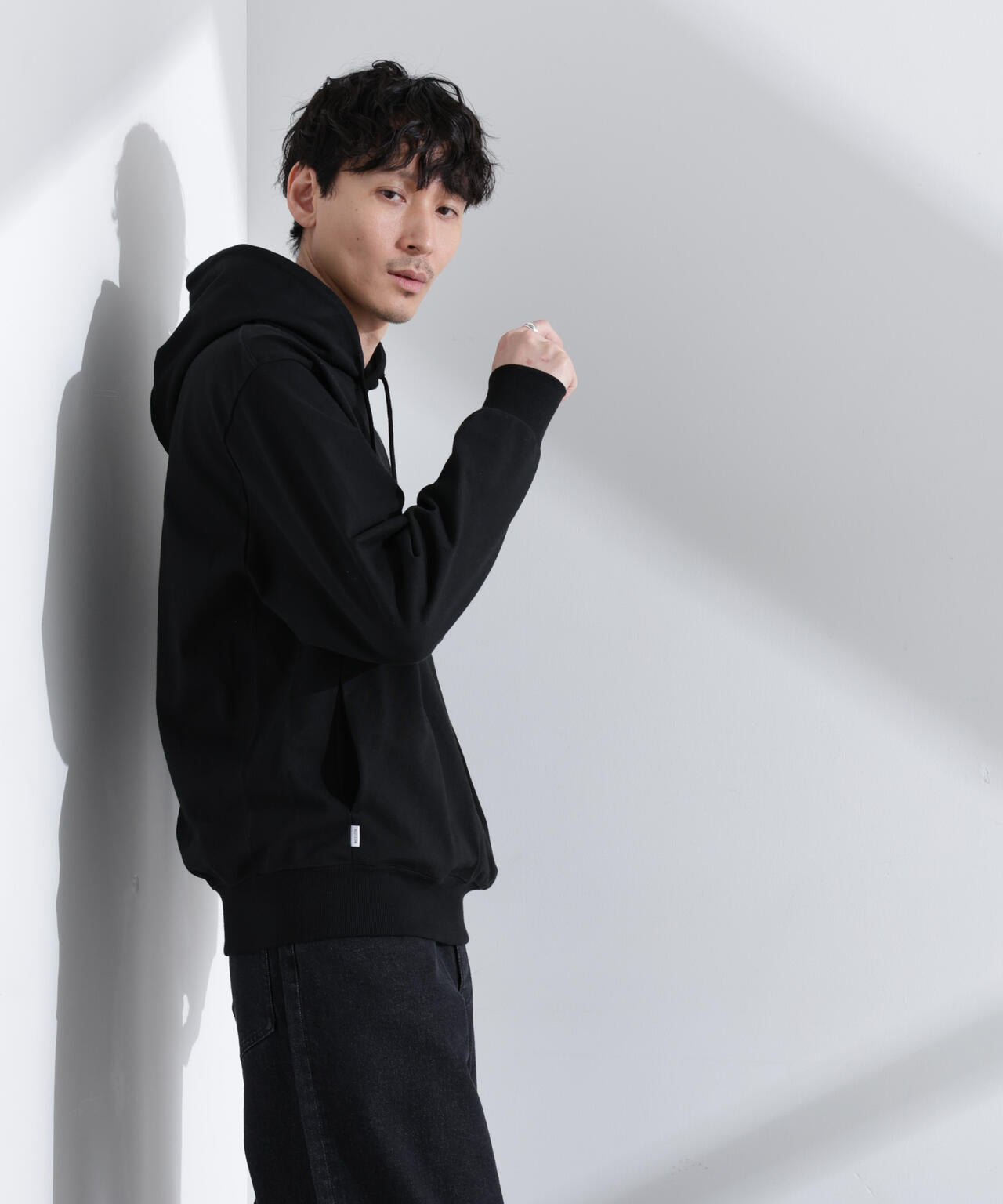 「NJ/CLUB」 USAコットン スウェットパーカー(セットアップ可)