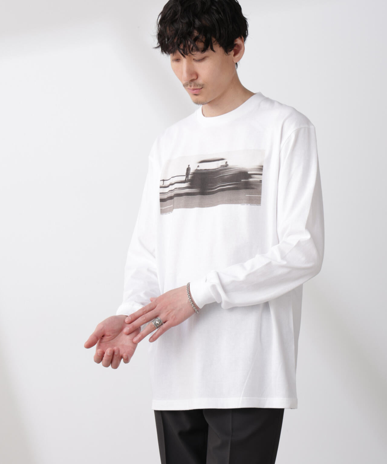 「着るアート」Herbert List/Magnum Photos Tシャツ長袖 ITALY