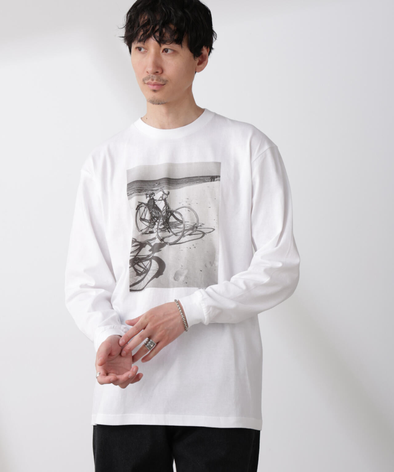 「着るアート」Herbert List/Magnum Photos Tシャツ長袖GERMANY