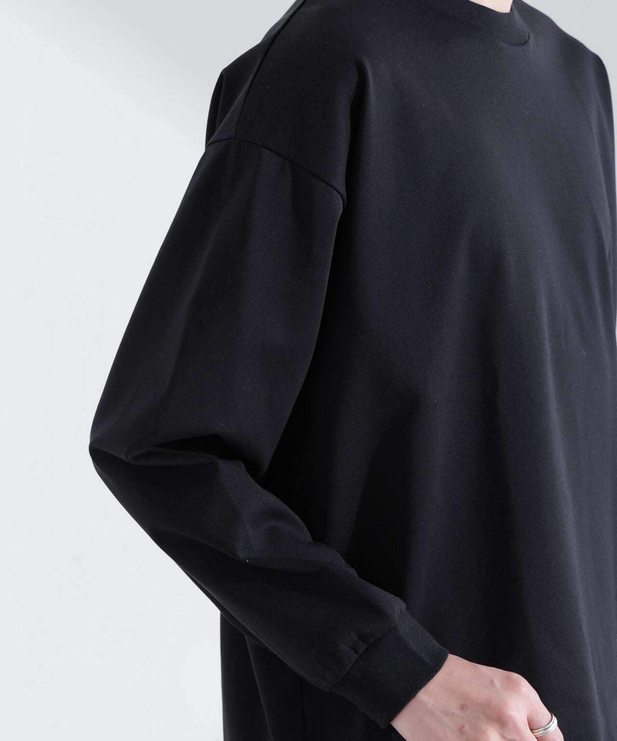 シルケットポンチロングスリーブバルーンTシャツ 長袖