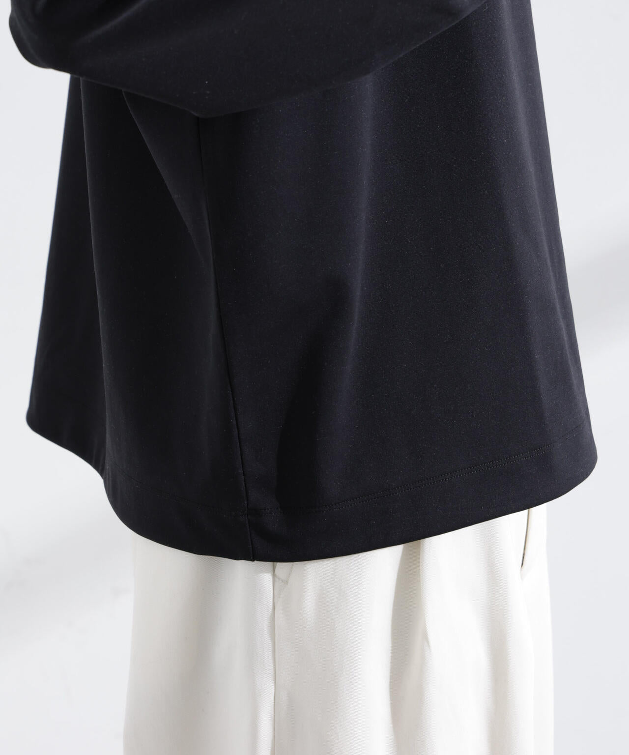 シルケットポンチロングスリーブバルーンTシャツ 長袖