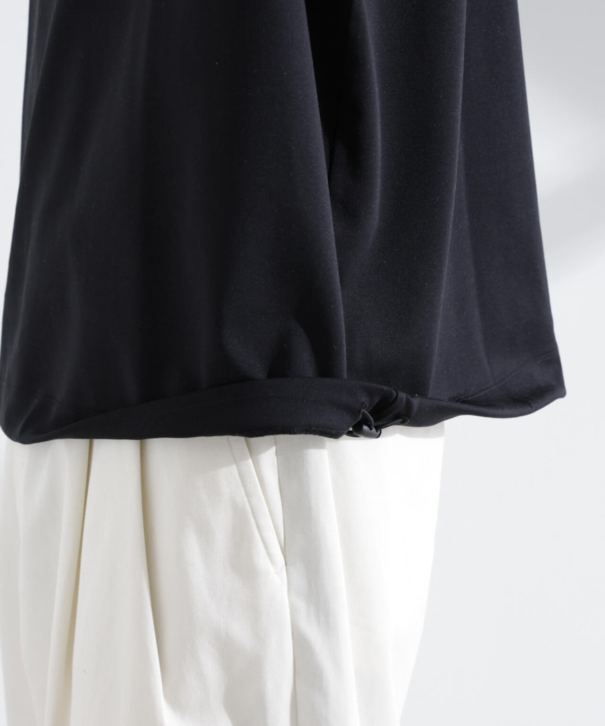 シルケットポンチロングスリーブバルーンTシャツ 長袖