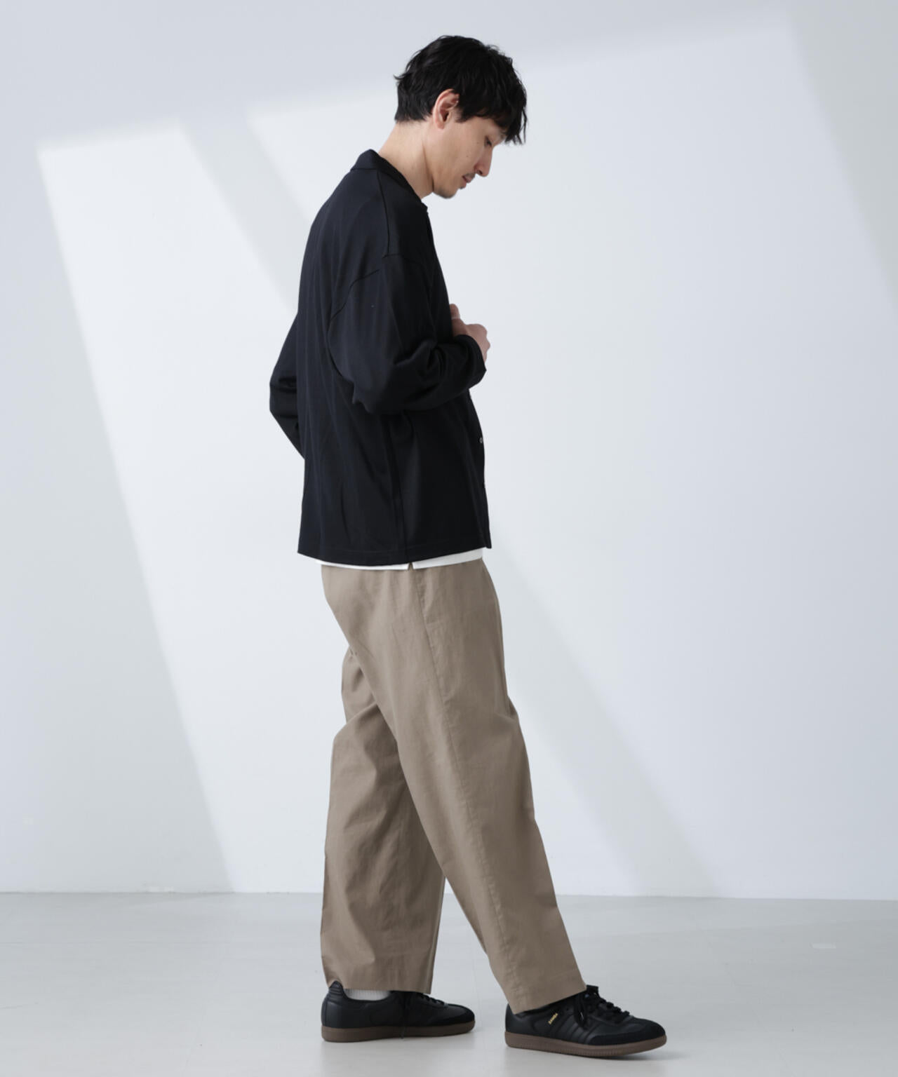 「ALL-DAYS COMFORT 100% WOOL」 シャツカーディガン