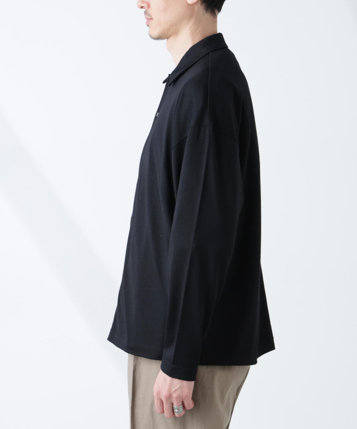 「ALL-DAYS COMFORT 100% WOOL」 シャツカーディガン