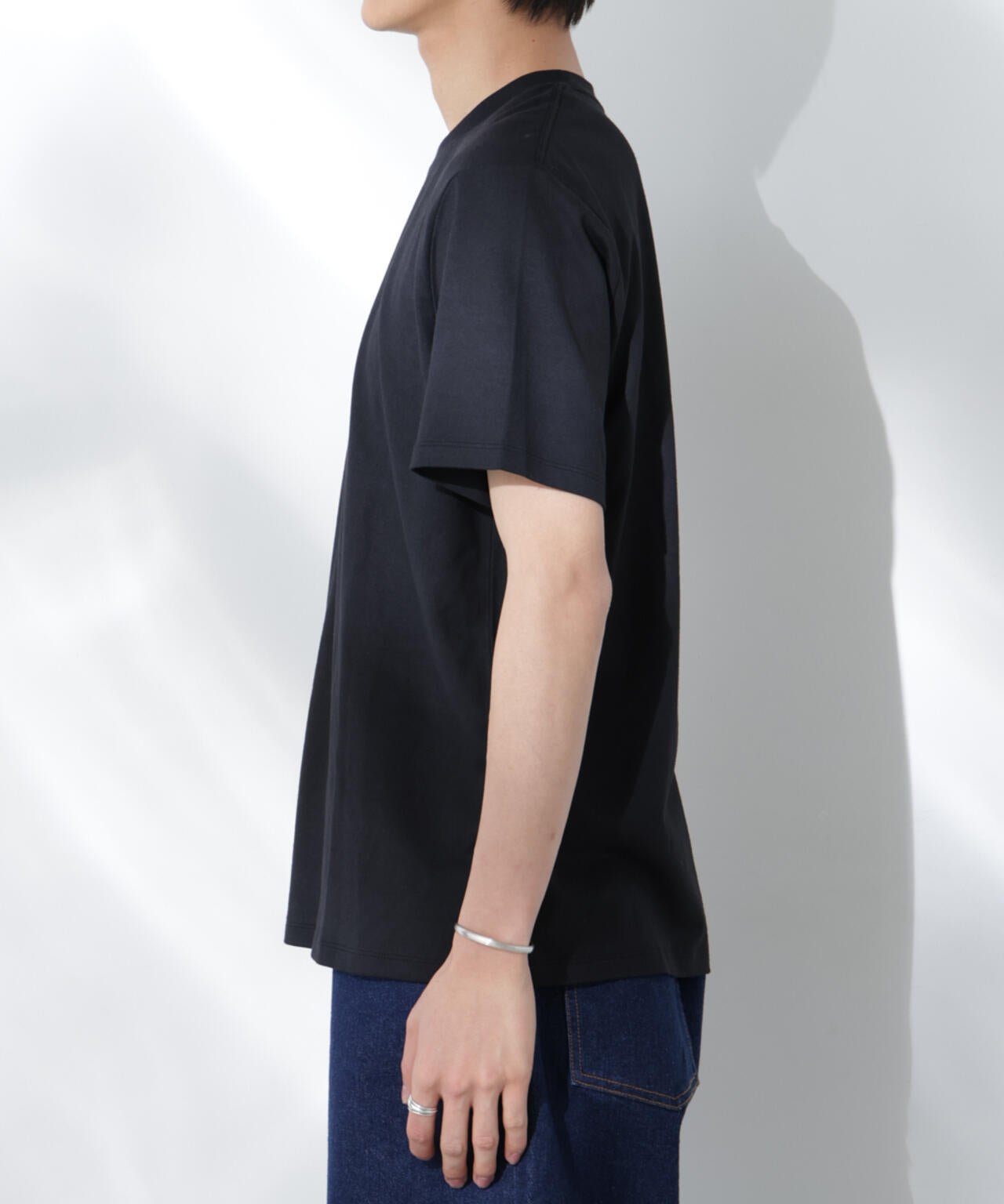 Anti Soaked(R) 汗染み防止 クルーネック レギュラーシルエットTシャツ