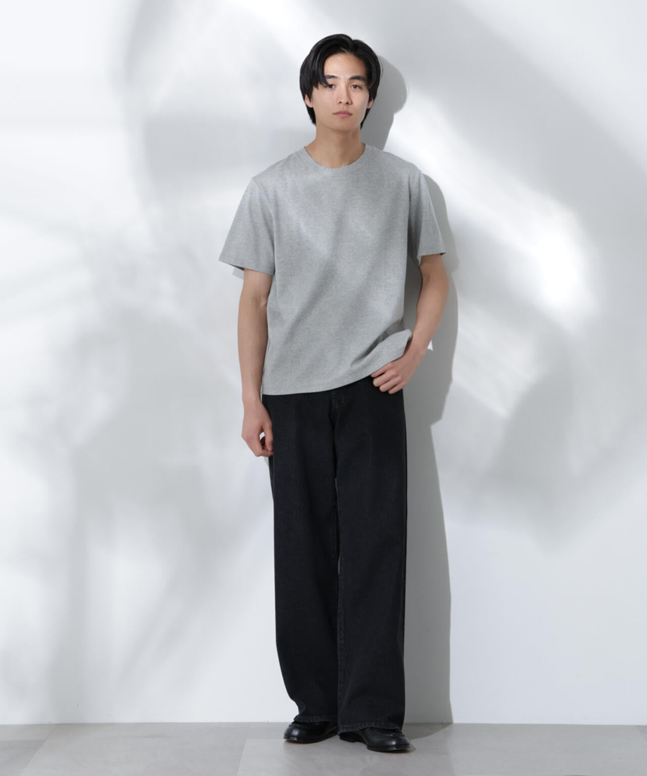 Anti Soaked(R) 汗染み防止 クルーネック レギュラーシルエットTシャツ