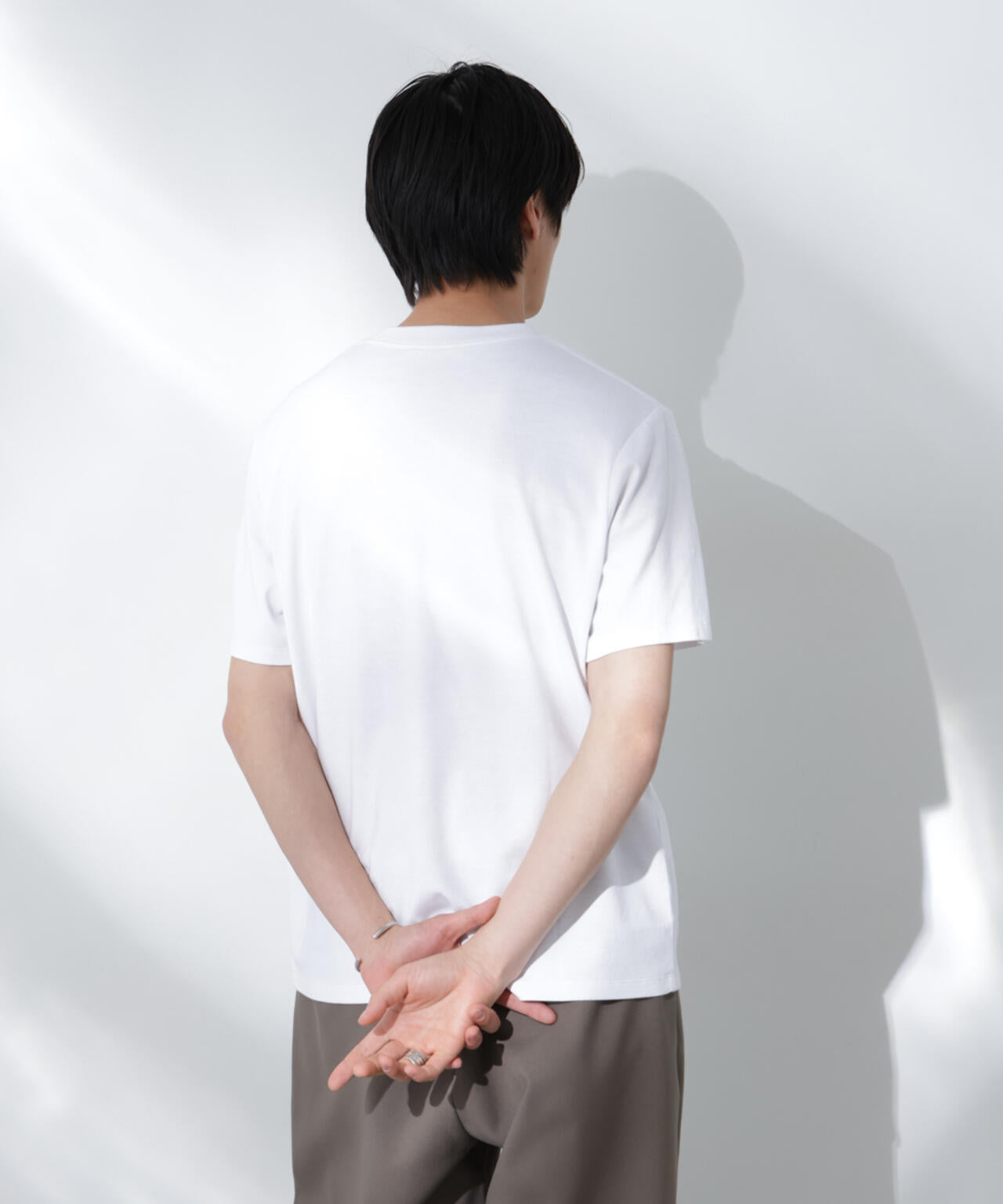 Anti Soaked(R) 汗染み防止 クルーネック レギュラーシルエットTシャツ