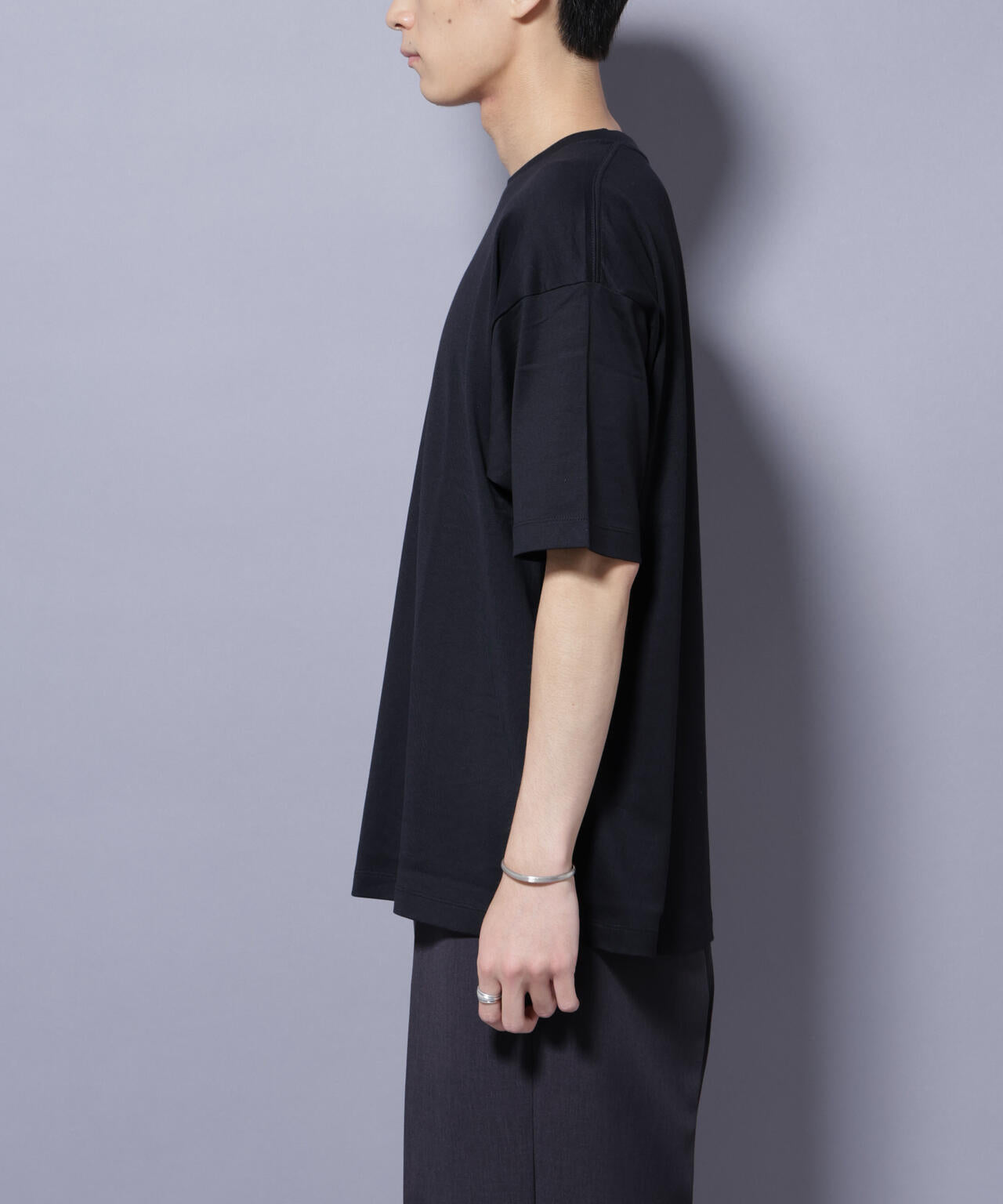 Anti Soaked(R) 汗染み防止 クルーネック ビッグシルエットTシャツ