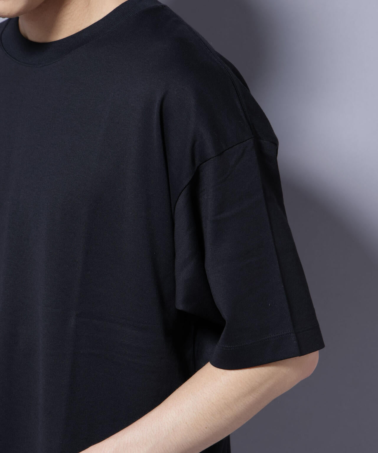 Anti Soaked(R) 汗染み防止 クルーネック ビッグシルエットTシャツ