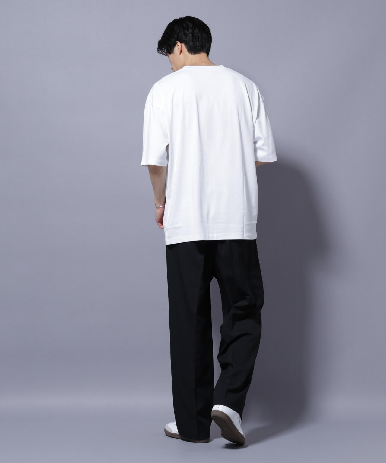 Anti Soaked(R) 汗染み防止 クルーネック ビッグシルエットTシャツ